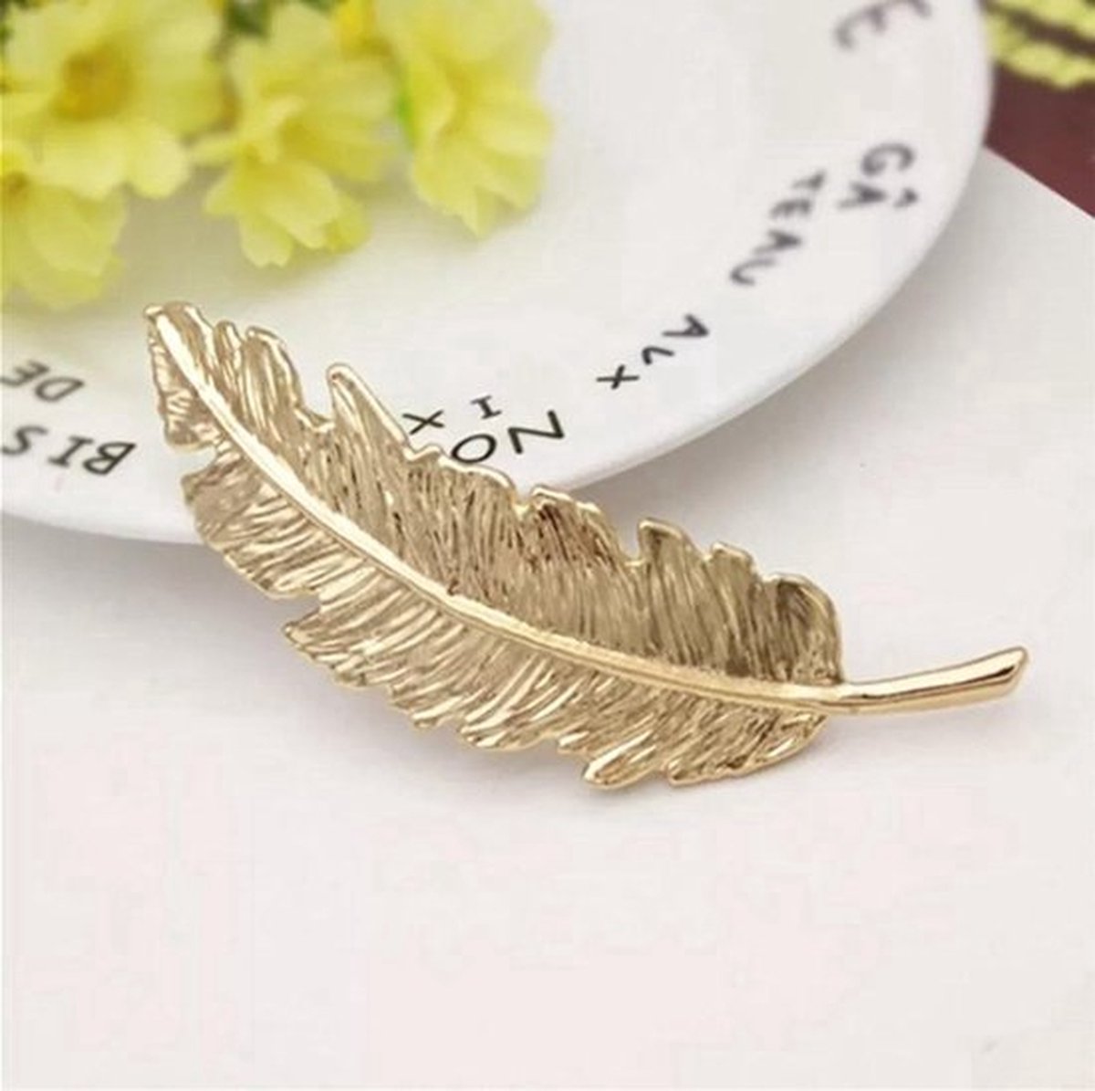 Hair Clip | Hair Pin | Perfect Hair Bun | Bun Maker | Styling Tool Hair Clip | Hair Style Attachment | French Barrette Clip | Gold