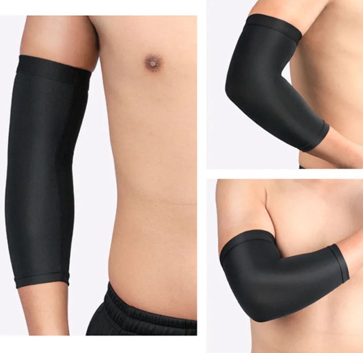 Light Compression Arm Sleeve | Arm Support | Arm Protector | Armbands | Arm Support | 1 Piece | Size LI Purple