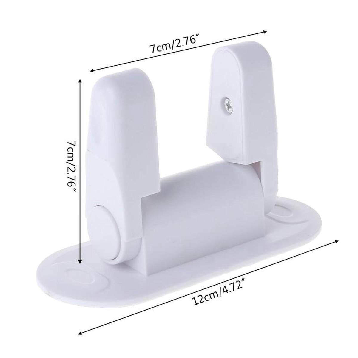Door handle lock - Door handle latch - Child safety - Door security - Safety lock - 2 pieces - White