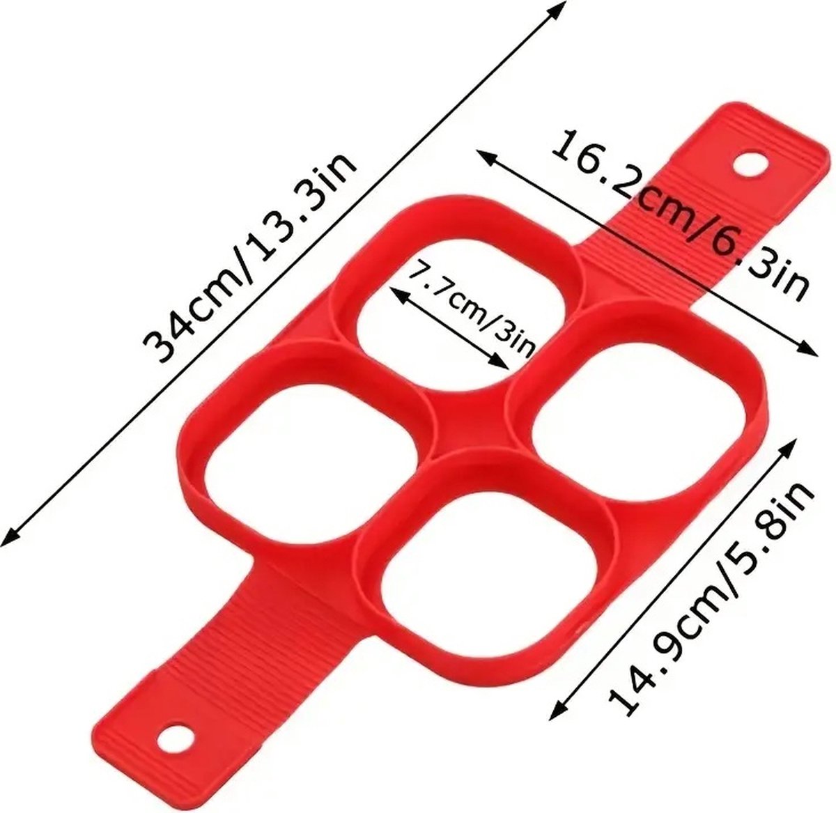 Pancake Maker | Egg Tray | Baking Pan | Egg & Pancake Baking Pan | Non-stick Coating | Flipper Baking Pan | Silicone | Square Model