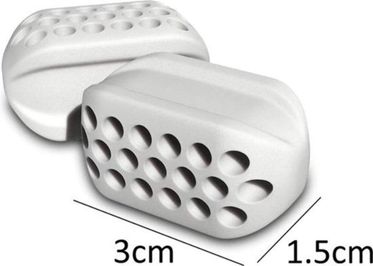 Jawline Trainer | Jawline Trainer | Jaw Trainer | Jaw Muscle Trainer | Jawline Trainer | 2 Pieces | Grey