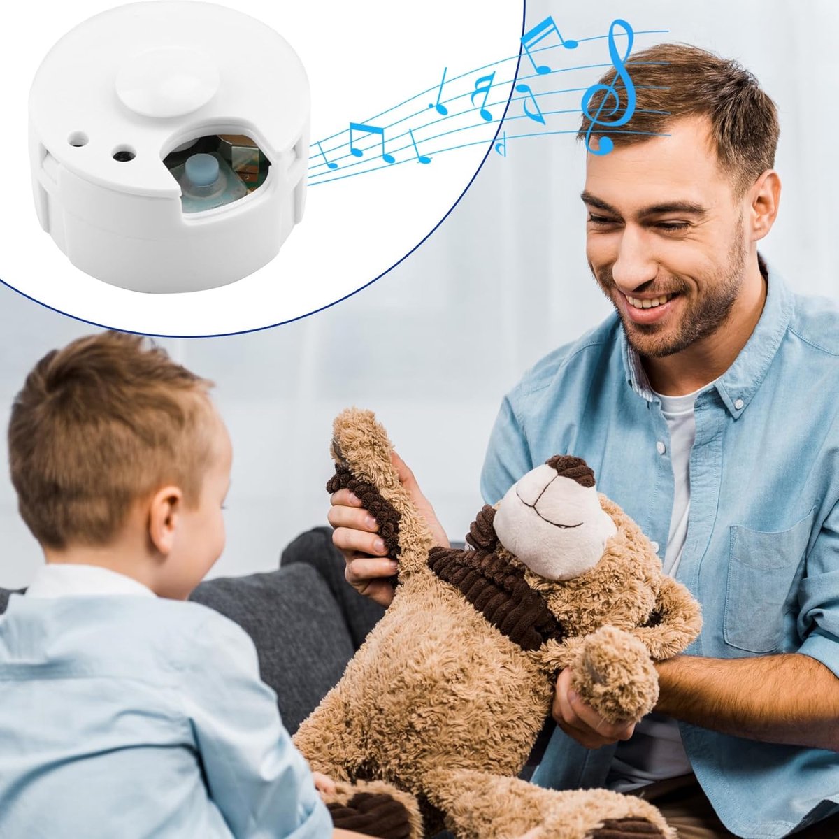 Voice Recorder for Plush – 30 seconds, customizable, DIY gift