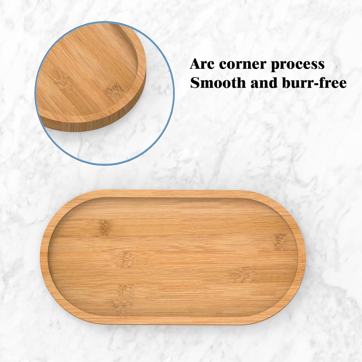 Bamboo soap dish - Bathroom shelf - Kitchen shelf - Bamboo shelf - Washbasin shelf - Jewelry tray for the vanity - Cosmetics storage box - Bathroom rack - The ideal choice for storing jewelry, cosmetics, and small items