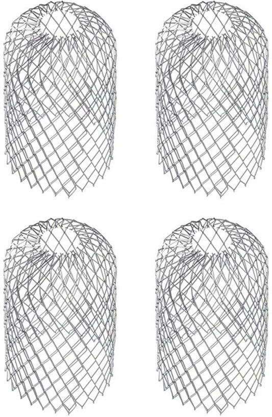 Gutter Leaf Filter 4-piece – Wire Mesh Guard, 10x17cm, gutter protector
