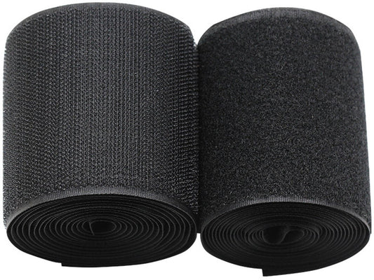 Edge banding 10cm x 2m – Black nylon, non-adhesive, for sewing