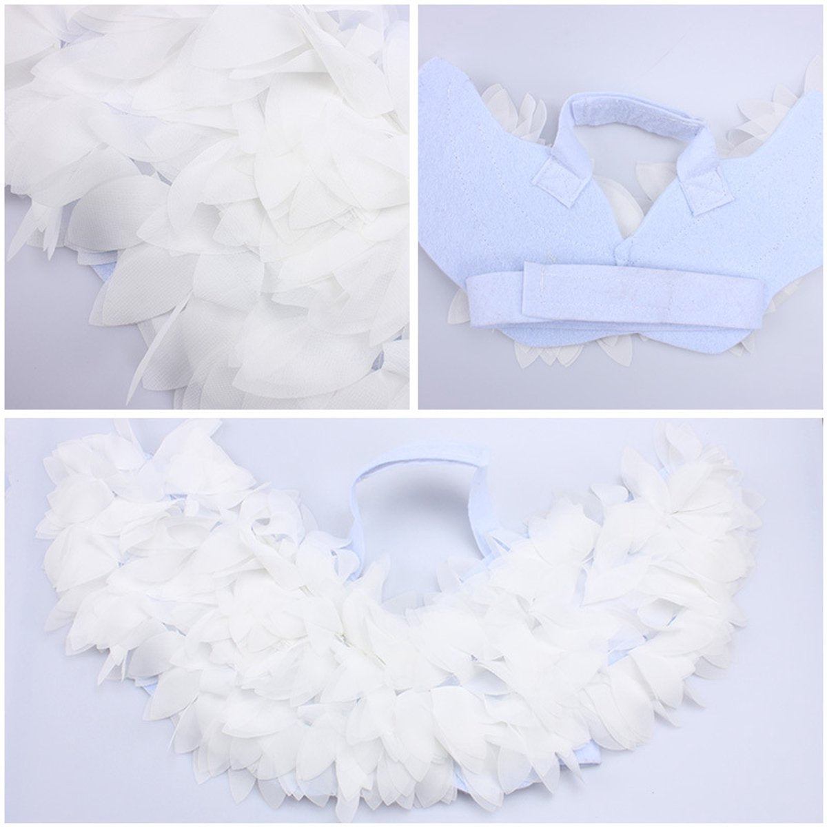 Dog costume M – Realistic wings, festive accessory