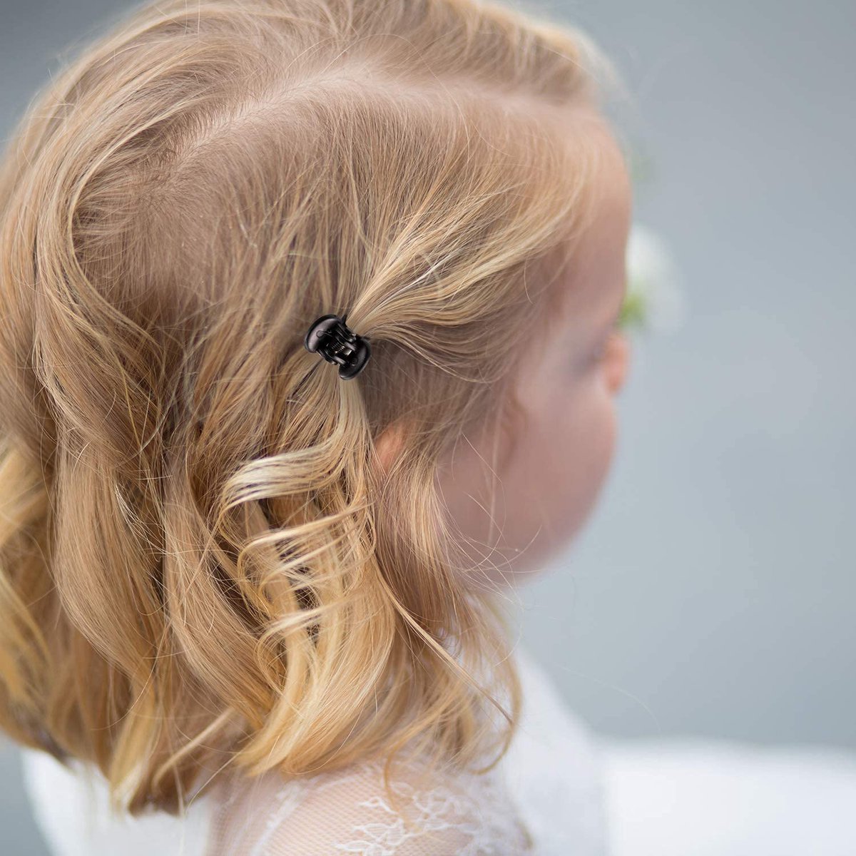 Hair Clips - 36 Pieces 3 Colors - Mini Size 1/2 Inch - Strong Grip for Children and Adults