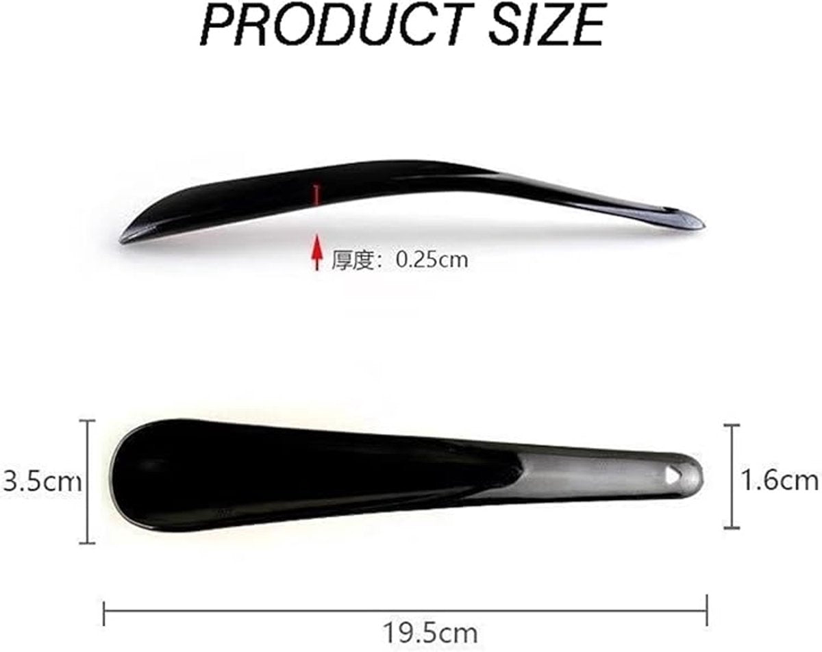 3 shoehorns - lightweight shoehorn - portable - easy to put on - suitable for travel and home use