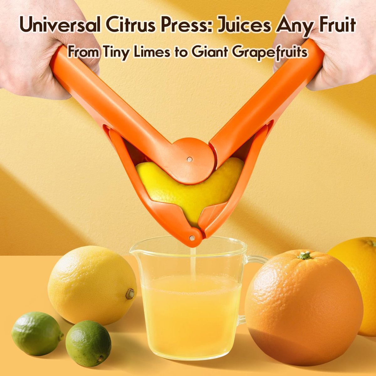 Manual Lemon Juicer – User-friendly, sturdy, for lemons/oranges