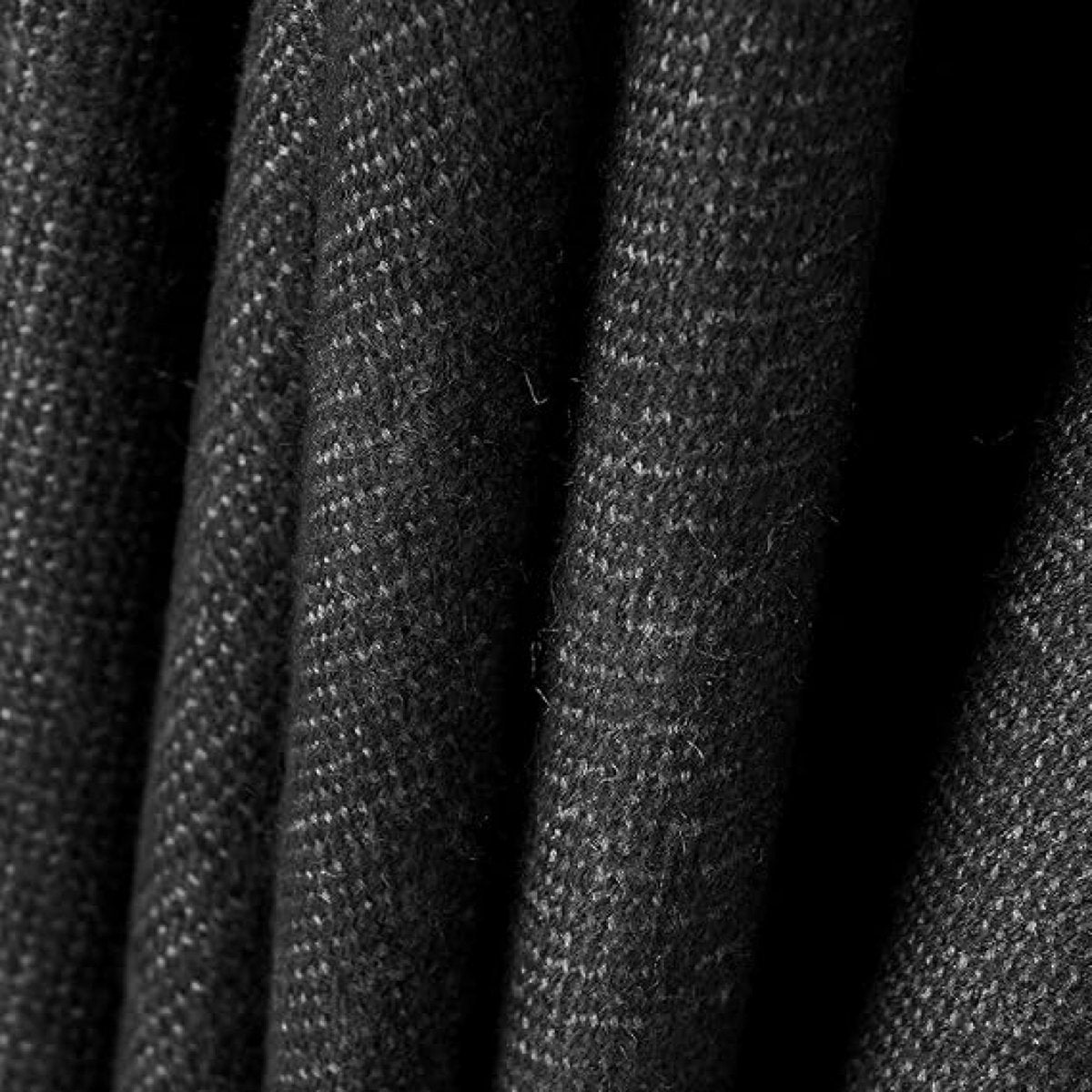Women's Wrap - Women's Scarf - 160 x 130 Cm - Wrap Scarf - Fashion Scarf - Stole - Small Scarf - Warm Winter Scarf - Scarf for Women - Shawl - Black and Grey - Gift - Elegant