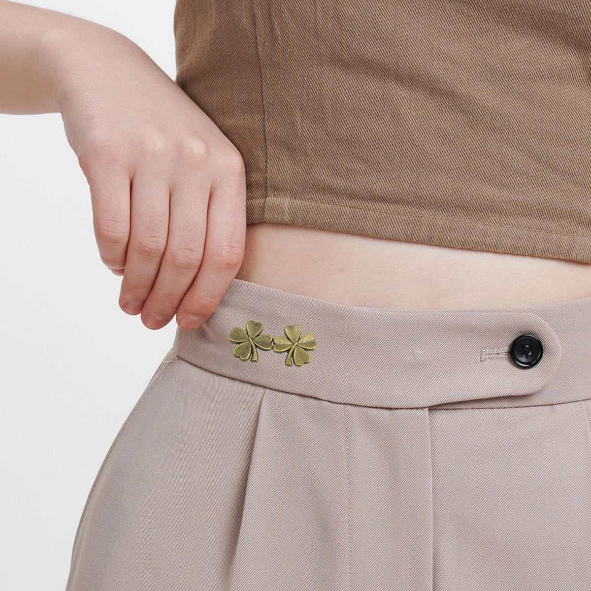 Trouser Waist Stretcher - Jeans buttons to tighten trousers - 8 pieces
