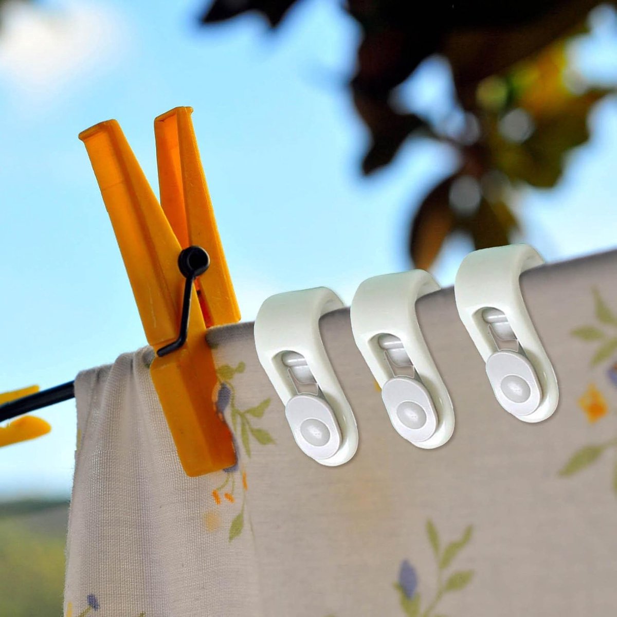 10 Pieces - Duvet Clamps - Duvet Clips - Sturdy Duvet Clips - Duvet Pegs - Clamps - Clips - Blankets - Sheets - Prevents Your Duvet from Shifting - Bed Sheet Tensioners - Bed Sheet Clips