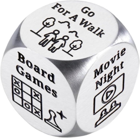 Dice - High-quality Dice - Creative Dice Playing - Creative decision-making toy - Anniversary / Valentine's Day / Christmas / Date Night / Birthday - Gift - Party Game - Board Game - Game - Romantic dice game gift