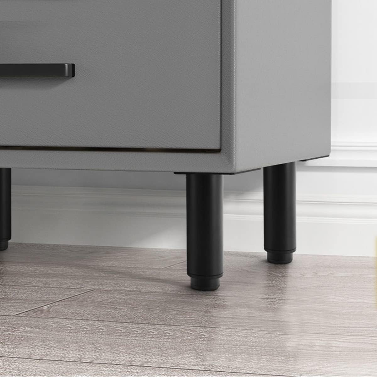 Adjustable Furniture Leg - Bed Frame Support Foot - 18-30cm - Adjustable Swivel Sofa Legs - Furniture Cabinet Table Bed Box Spring Leg Set - Leg - Legs - Bed Legs - Beds - sofa legs cabinet legs coffee table bed legs TV cabinet support legs - Black