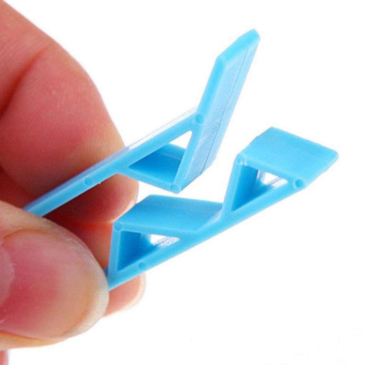 Trash Can Clips - 10 Pieces - Garbage Bag Grip - Garbage Bag Holder - Fixing Clips - Trash Can Fixation Clips - Waste Bag Clip Holder - Storage Clip - Anti-Slip Holder - For Garbage Bag - Garbage Bag Clamp - With Garbage Bag Closure Function - Plastic - B