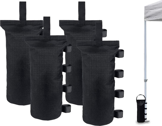 Weights for Pavilion - Waterproof Sandbags for Tent - 4 Pieces - Stand Protection Set - Weight Bag - Sandbags - Thickened Sandbag - Sandbags for Tent - Weight Bags - Party Tent - Weighted Base - ø15cm - Awning/Tent - Windproof - Thick