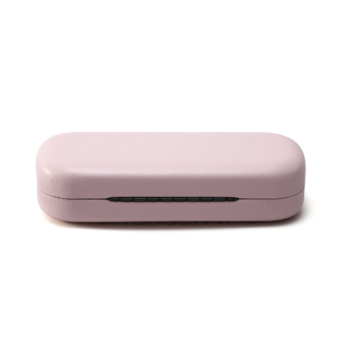 Glasses case - Hard case - Glasses case - Glasses cover - Glasses pouch - Faux leather - PU leather glasses case - Hard glasses case - PU leather glasses case - wearable protection - 16 x 6.4 x 3cm - light pink - Sunglasses accessories - 1 piece