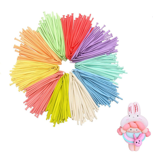 Balloons - Colored Balloons - 100-piece - Modeling Balloons - Halloween - Christmas - Christmas - Party Decorations - Assorted colors - Various colors - Long balloons / Shaped balloons - 130cm - for Party / Holiday / Halloween / Christmas