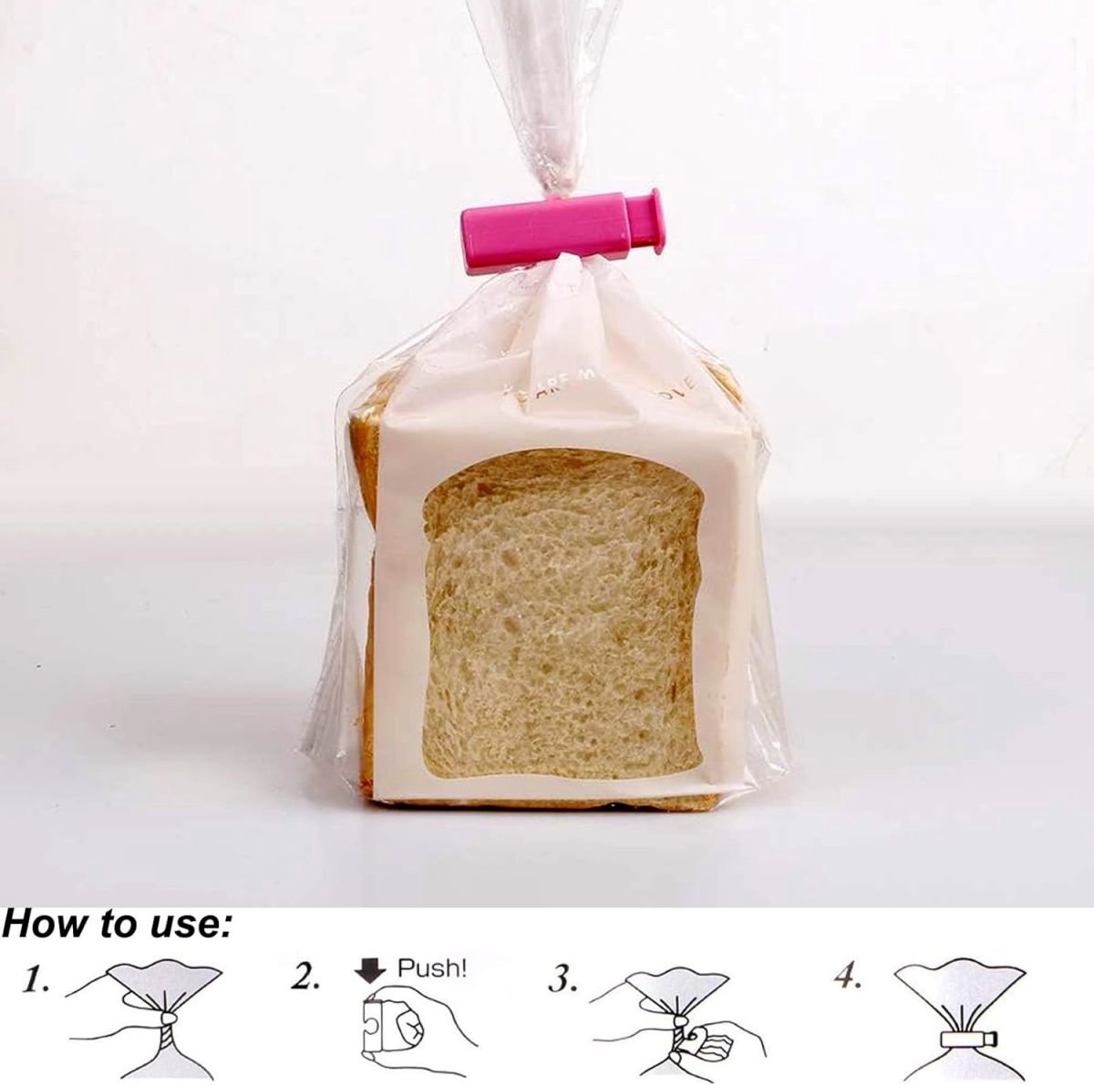 Bag Sealer - 12 Pieces - Freshness Clips - Sealing Clamps - Sealing Clips - Bag Sealer – Bag Clamps - Bag Sealer - Sealing Clips - Clips - Clamps - Bag Clamp - Kitchen Sealing Clips - Freshness Clips - 4 Colors