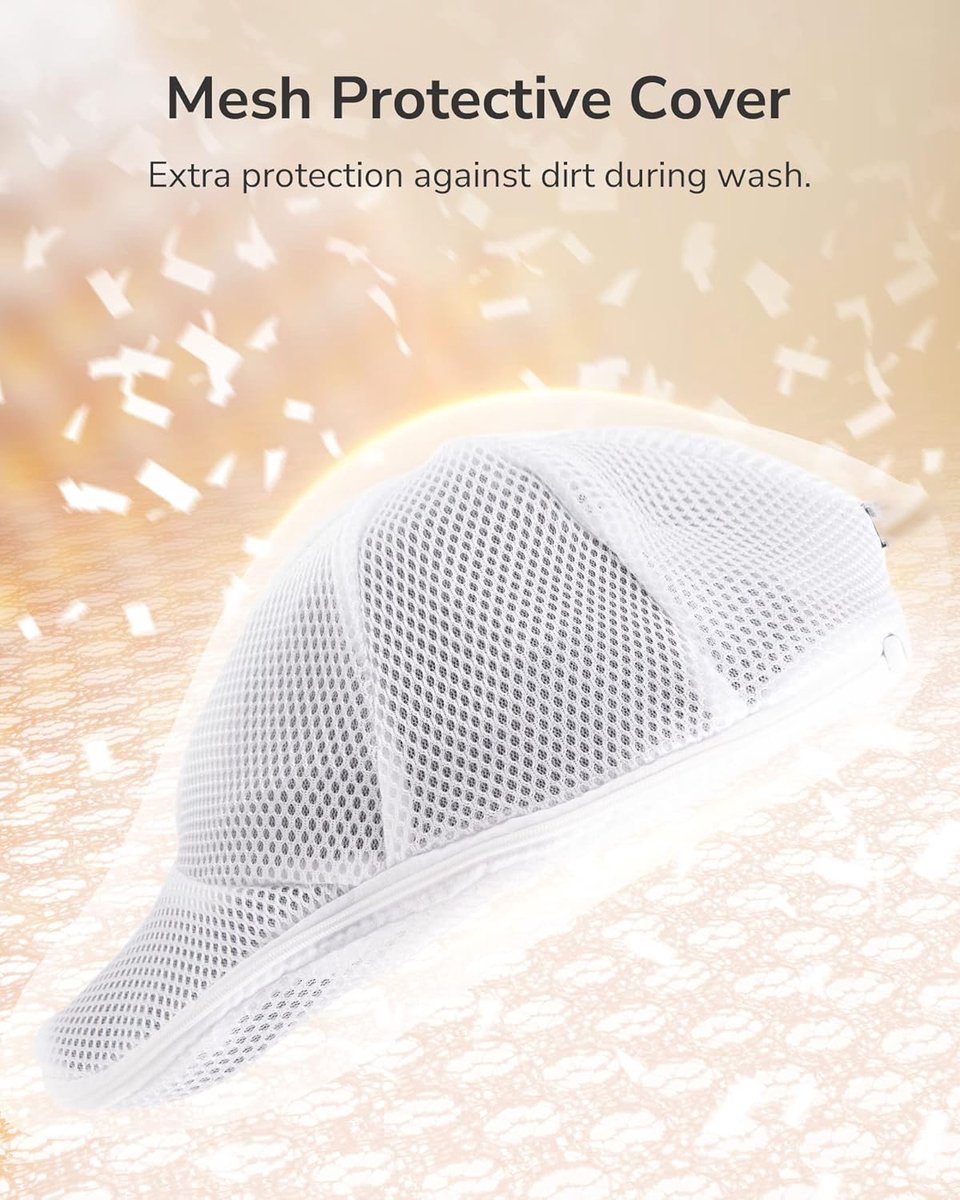 Cap Washer - Cap Washer With Holder And Mesh Bags - Cap Holder - Cap Washing - With Zipper - Cap Washer - Cap Cleaner - Ladies & Gentlemen's Caps - Baseball Cap - Cap - Cap - Cap Washing Holder - Keep Your Cap Clean And In Shape - For Every Cap