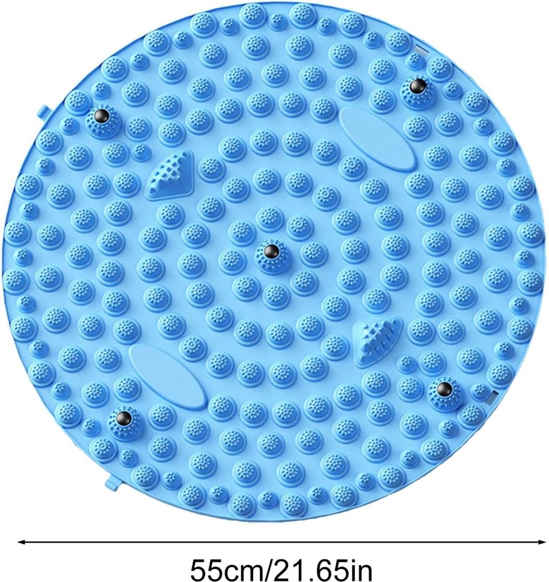 Acupressure Mat - Massage Mat - Stimulates Blood Circulation - Acupressure Improves Blood Circulation - Foot Massage Mat - Foot Relief Massage Mat - Reflexology Mat - Portable Acupoint Mat for Feet - Blue
