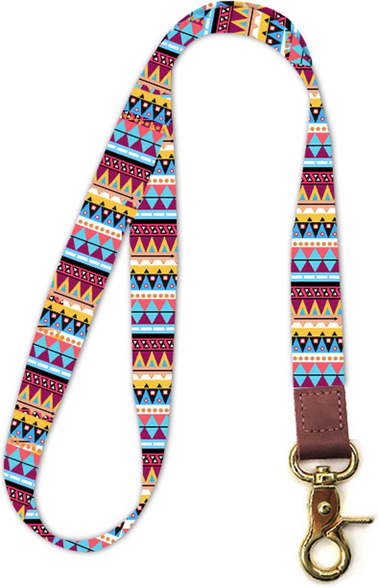 Lanyards - Key cord - Wristband - Keychain - ID Lanyard - Neck Lanyard - Wristband - Print - For ID, Badge Holder, Keys, Phone - 15x2cm/90x2cm - 2 Pieces