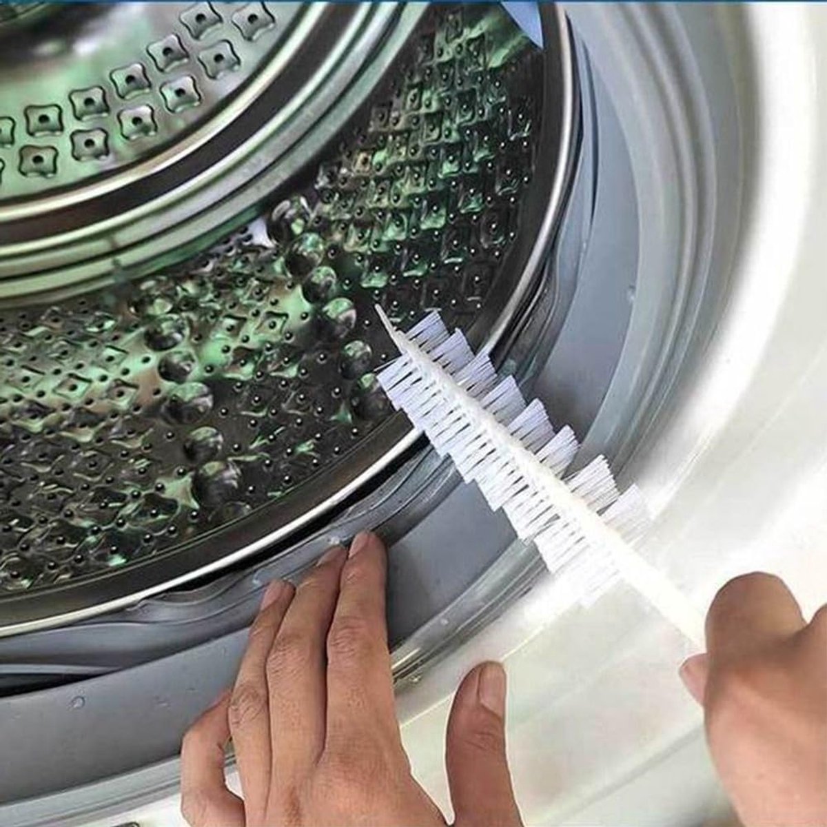 Brush - 2-piece - Professional Washing Machine Drum Brush - Portable - Universal - Multifunctional - tool - Efficient cleaning tool - Ideal gift