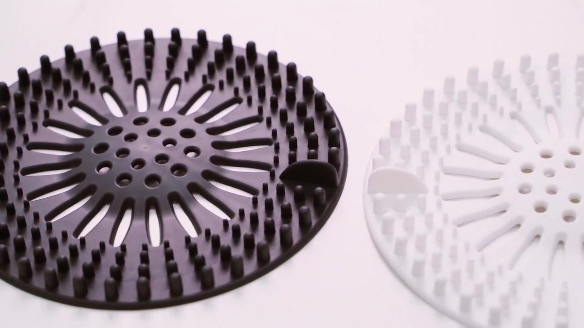 Silicone Drain Stopper - Sink Strainer - Shower Drain - 5-piece - Sink Stopper - Drain Strainer - Drain - Sink Plug - Universal Hair Filter - Hair Catcher - Drain Stopper - Large Displacement Bathroom Deodorant Drain - For Kitchen/Bathroom