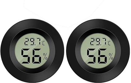 Professional Thermometer - Hygrometer - Mini - Batteries included - Indoor Hygrometer - Digital Indoor Thermometer - Garden - Garden Equipment - Universal - Practical - Durable - High quality - very suitable for Garden / daily use