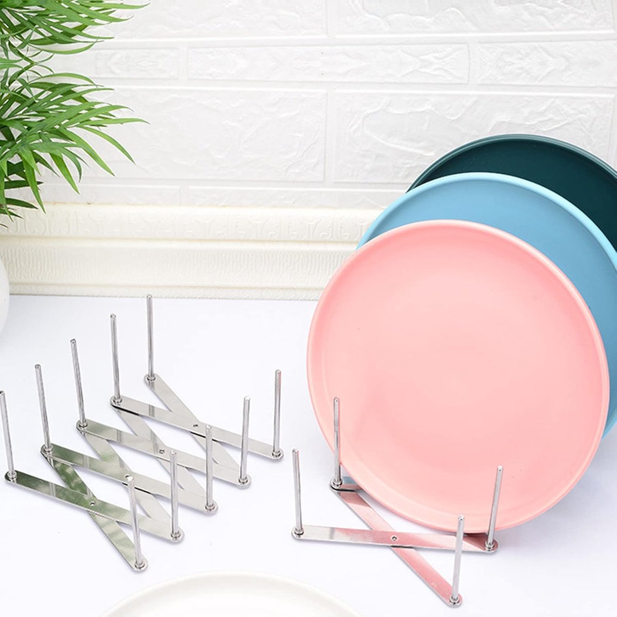 Drying rack - Dish rack - Cutlery holder - Drying rack for dishes - Dish drying rack - Dishwashing rack - Kitchen rack - Telescopic - Stylish & Practical for Every Kitchen