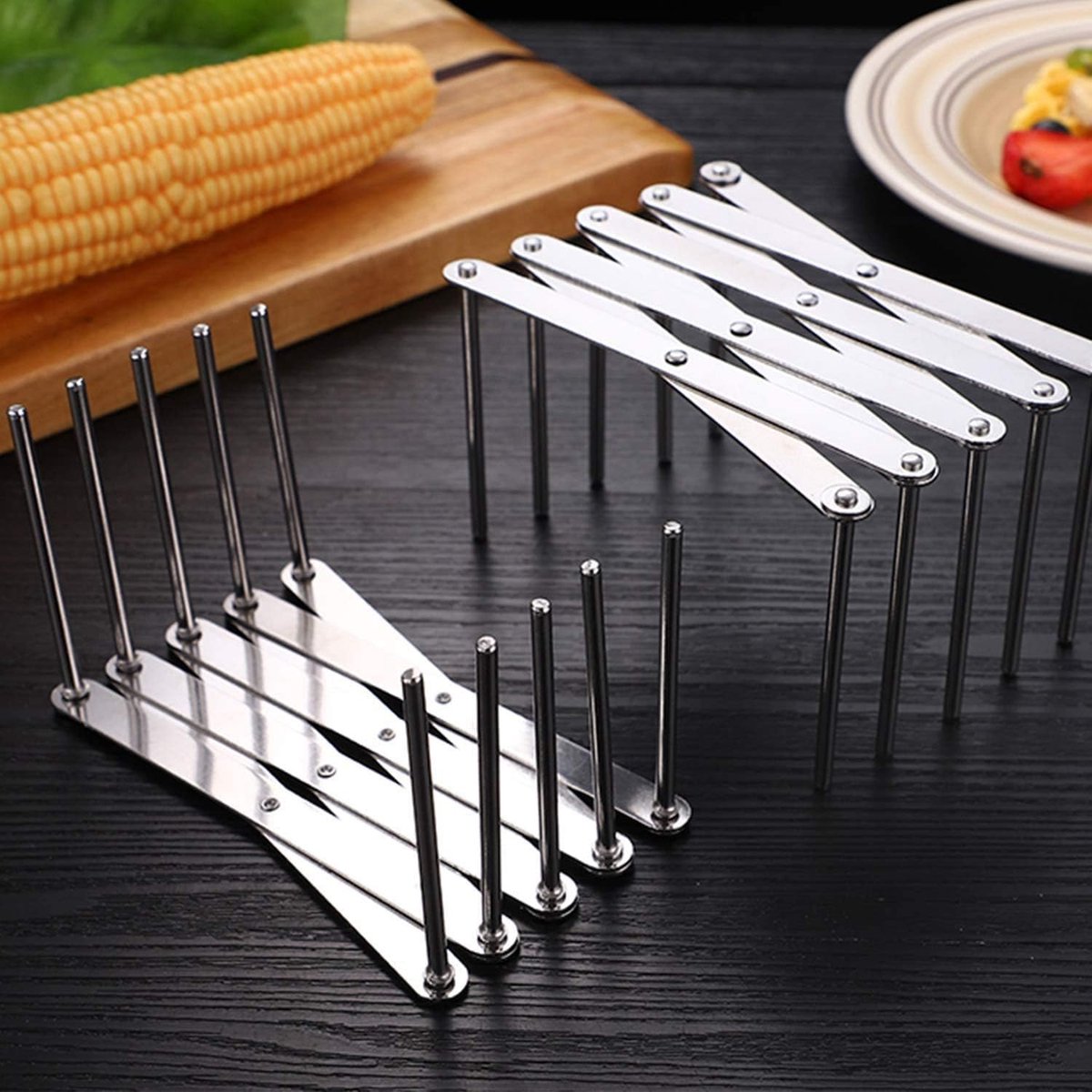 Drying rack - Dish rack - Cutlery holder - Drying rack for dishes - Dish drying rack - Dishwashing rack - Kitchen rack - Telescopic - Stylish & Practical for Every Kitchen