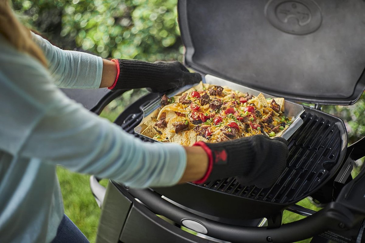 Professional Grill Basket - High-Quality Baking Trays - Barbecue Pans - BBQ Grill Basket - Optimal Heat Distribution - Practical - Durable - Grilled Vegetables / Meat - Very Suitable for Oven Safe / Gas / Charcoal / Electric Grill
