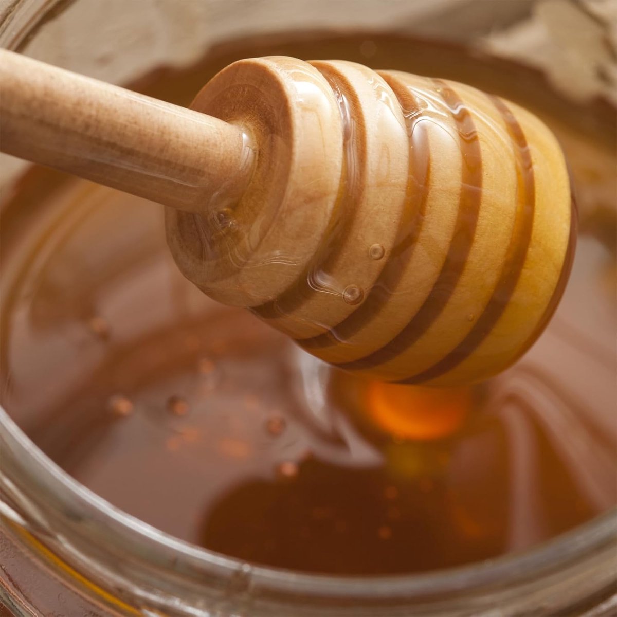Wooden Honey Spoon - 50 Pieces Honey Stick - 8 Cm - Honey Dipper - Honey Dipper Sticks - Honey Stirrer - Sustainable - Kitchen Utensils - Breakfast - Ideal For Birthdays, Weddings, Baby Showers