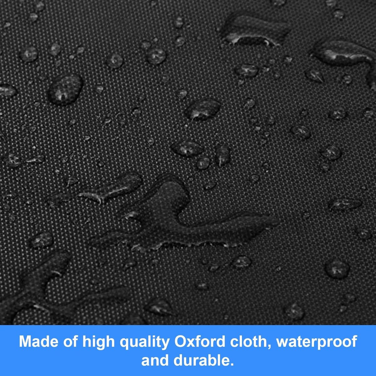 Waterproof sandbox cover - 150x150x20cm - with drawstring - Oxford cloth - Suitable for sandbox, swimming pool, patio, garden, square - suitable for protecting children's toys - black