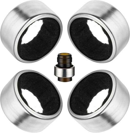 pieces - Wine Drip Ring - Stainless Steel Wine Ring with Drip Catcher - wine drip ring - Drip ring - drip stoppers - Bar Supplies - Kitchen Gadgets - wine accessories