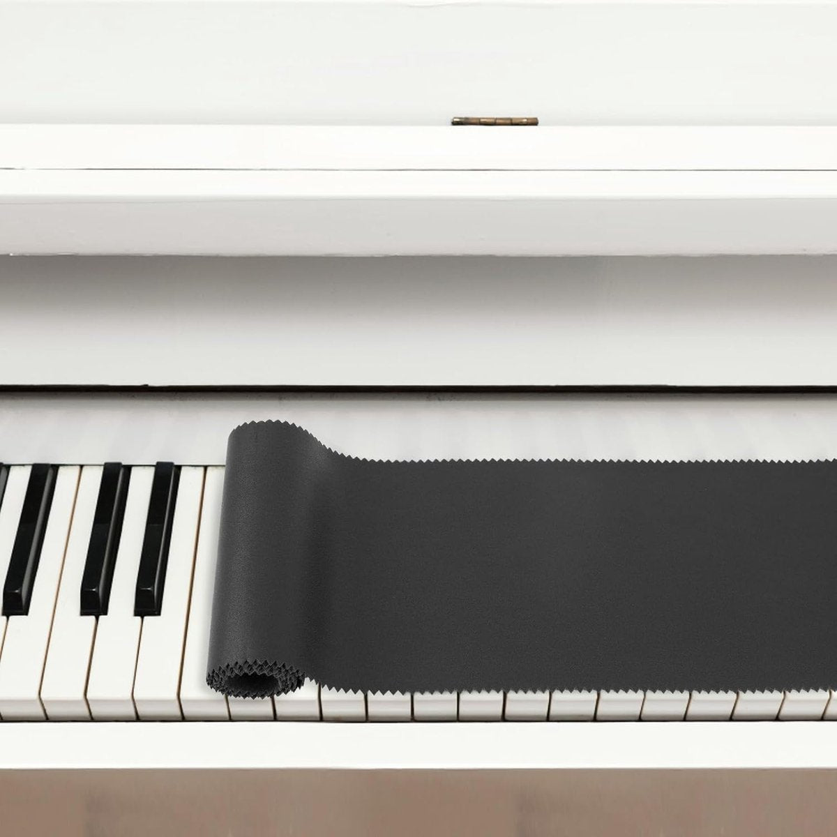 Piano Keyboard Dust Cover - Keyboard Protective Cover - Piano Dust Cover - Suitable for 88 Keys - Universal - Piano Protector - for Digital Electric Piano - for Electronic Keyboard, Digital Piano - Black