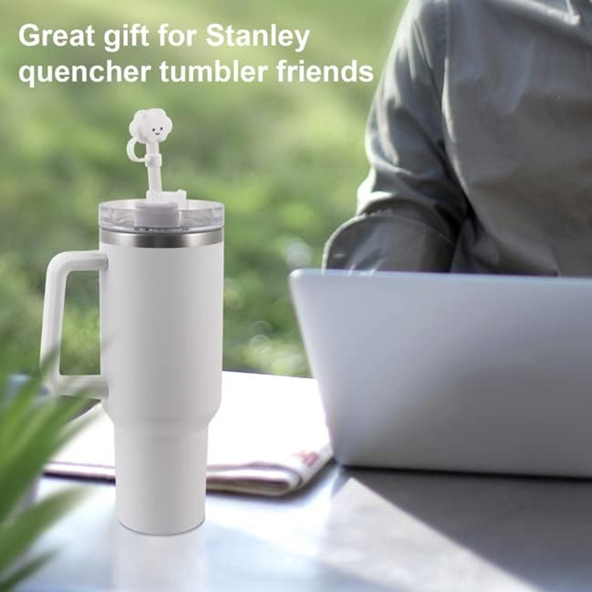 Bottle Caps - 3 Pieces - Straw Lid - Straw Sleeve - Suitable for Stanley Cup Accessories