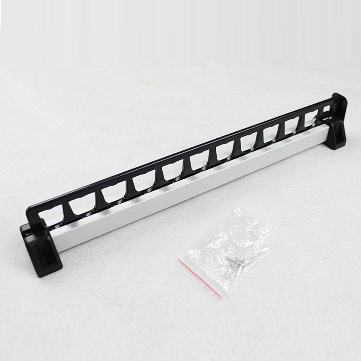Extendable Clothes Rail - Adjustable Clothes Rail - Telescopic Extendable Clothes Rack - Extendable Clothes Rail - Adjustable Clothes Rail - Clothes Hanger - Metal Wardrobe Rail - Wardrobe Rack - extendable clothes rail - 315*42*50 mm - black