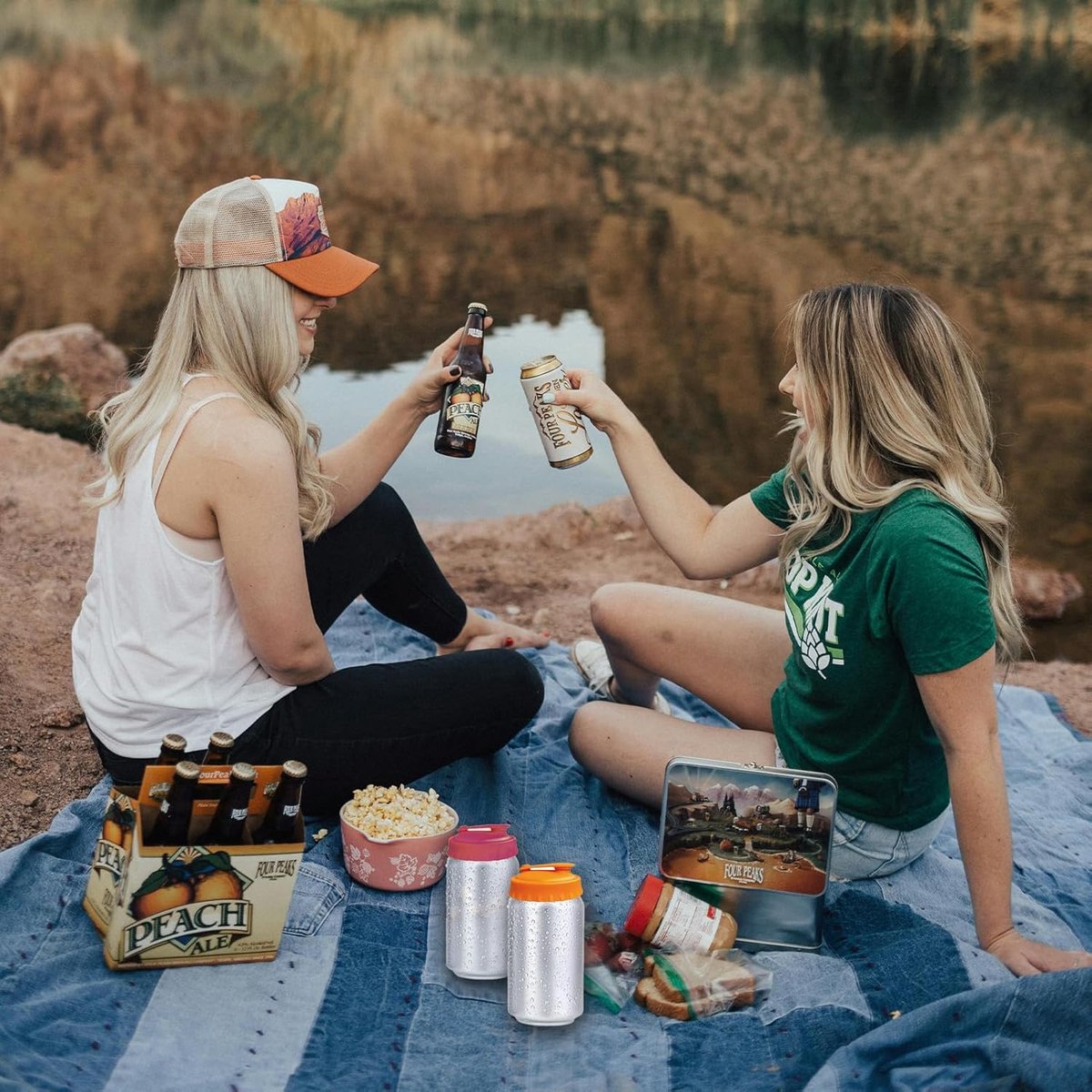Can Cover - 6 Pieces - Silicone Soda Cans - Can Closer - Silicone Can Lids - Drink Protector - Dust and Spill Anti - Insect Anti - Easy to Clean - Reusable - Fits All Cans - Freshness Cap - 6 Colors