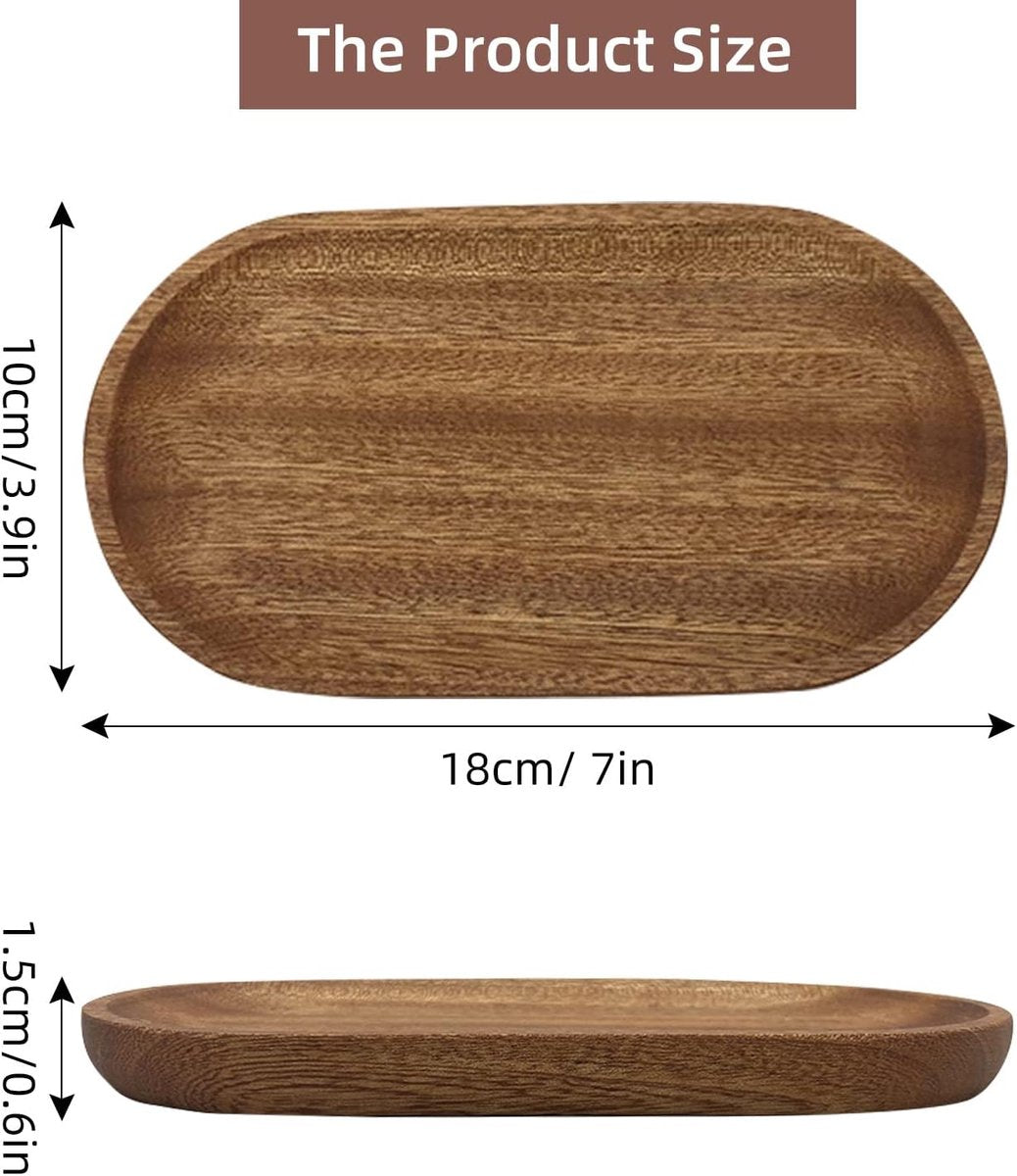 Cutlery Holder - 18*10 cm - Tray - Kitchen Spoon Holder - natural retro wooden kitchen spoon holder - kitchen utensil holder - wooden plates - wooden pallets - for the countertop - for spatulas, spoons, tongs and other kitchen utensils - brown