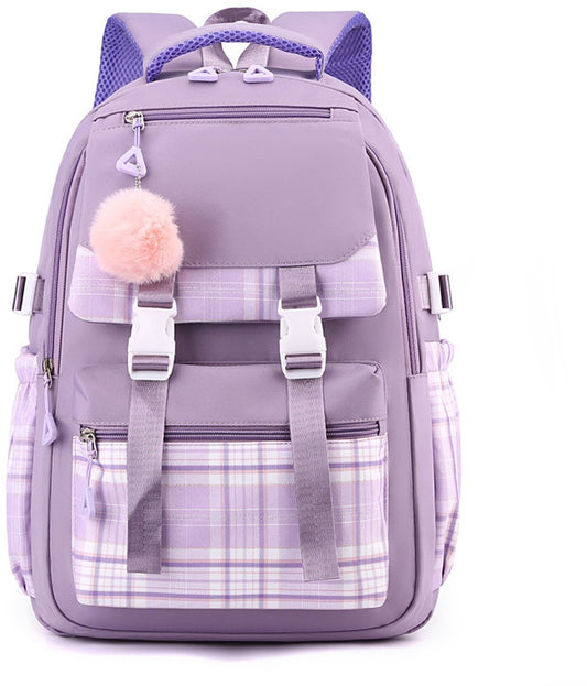 Girls School Student School Bag Outdoor Backpack - Youth school bag - Backpack - Pink - Luxury Backpack - Laptop bag - School bag - Backpack - Rucksack - Large Women's Backpack - Waterproof Women's Travel Backpack - Rucksack - Teenagers - with Laptop Comp