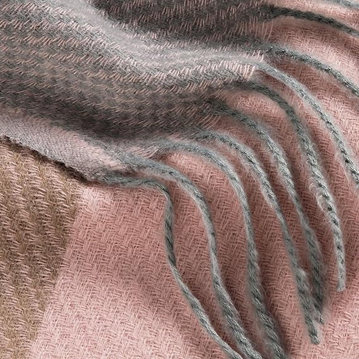 Women's Scarf - 180 × 70 cm - Women's Fashion Scarf - Winter Scarf - Women's Scarf with Scottish Pattern and Fringes - Soft & Warm - Long Warm Checked Winter Scarf - Autumn Scarf - Wrap - Pink