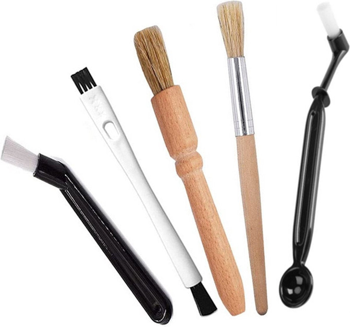 Coffee machine cleaning brush - 15 pieces - barista accessories - cleaning brush set - Cleaning brush for coffee machine - Cleaning brush for coffee spout and milk hose coffee machine - cleaning brush espresso machine