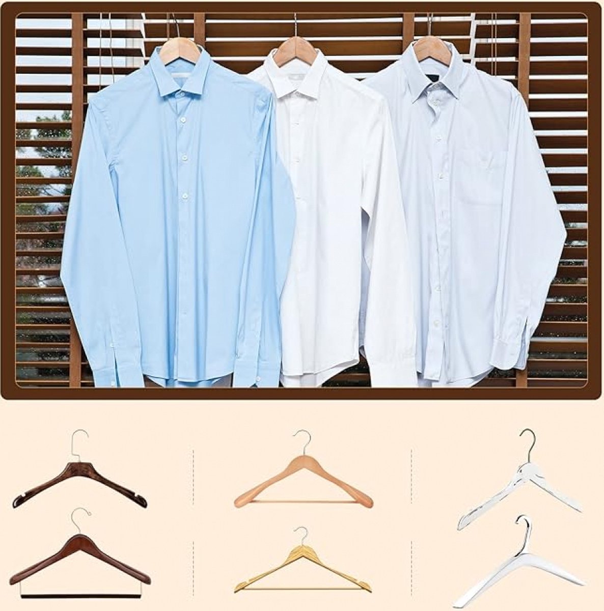 50 Pieces - Coat Hook - Hanger Connector Hooks - Coat Hook - Hanging Hooks - White - Hanger Extension Clips - Plastic - for Outfit Cascading Hanger Hooks - Space-Saving Organizer