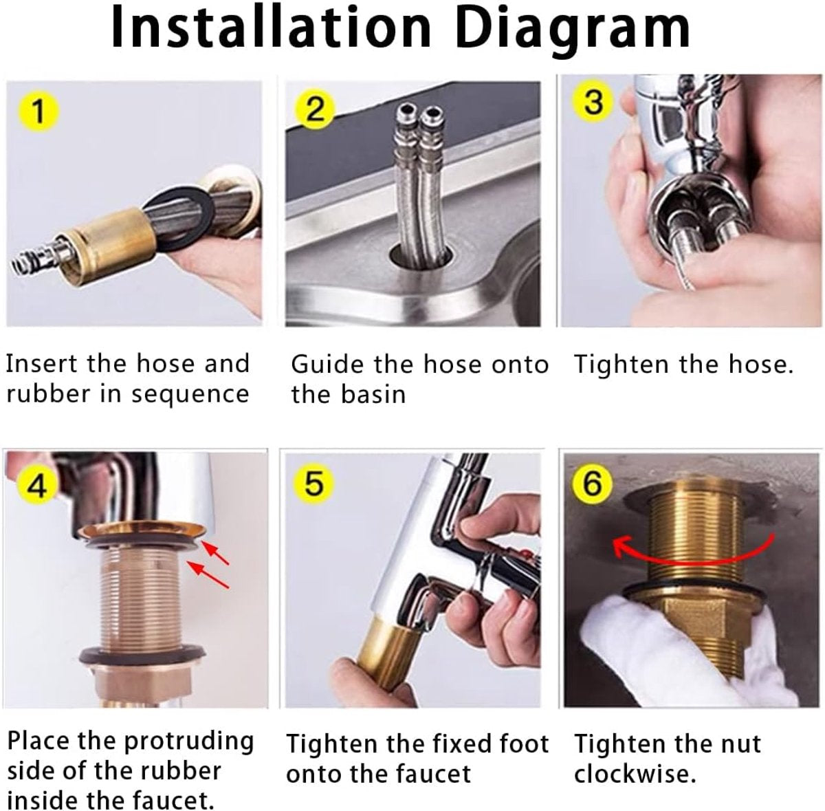 Extension Threaded Pipe - 2 Pieces - M32 x 150mm - Threaded Fasteners - Threaded Connecting Rod - Gold - Copper - For tap installation accessories