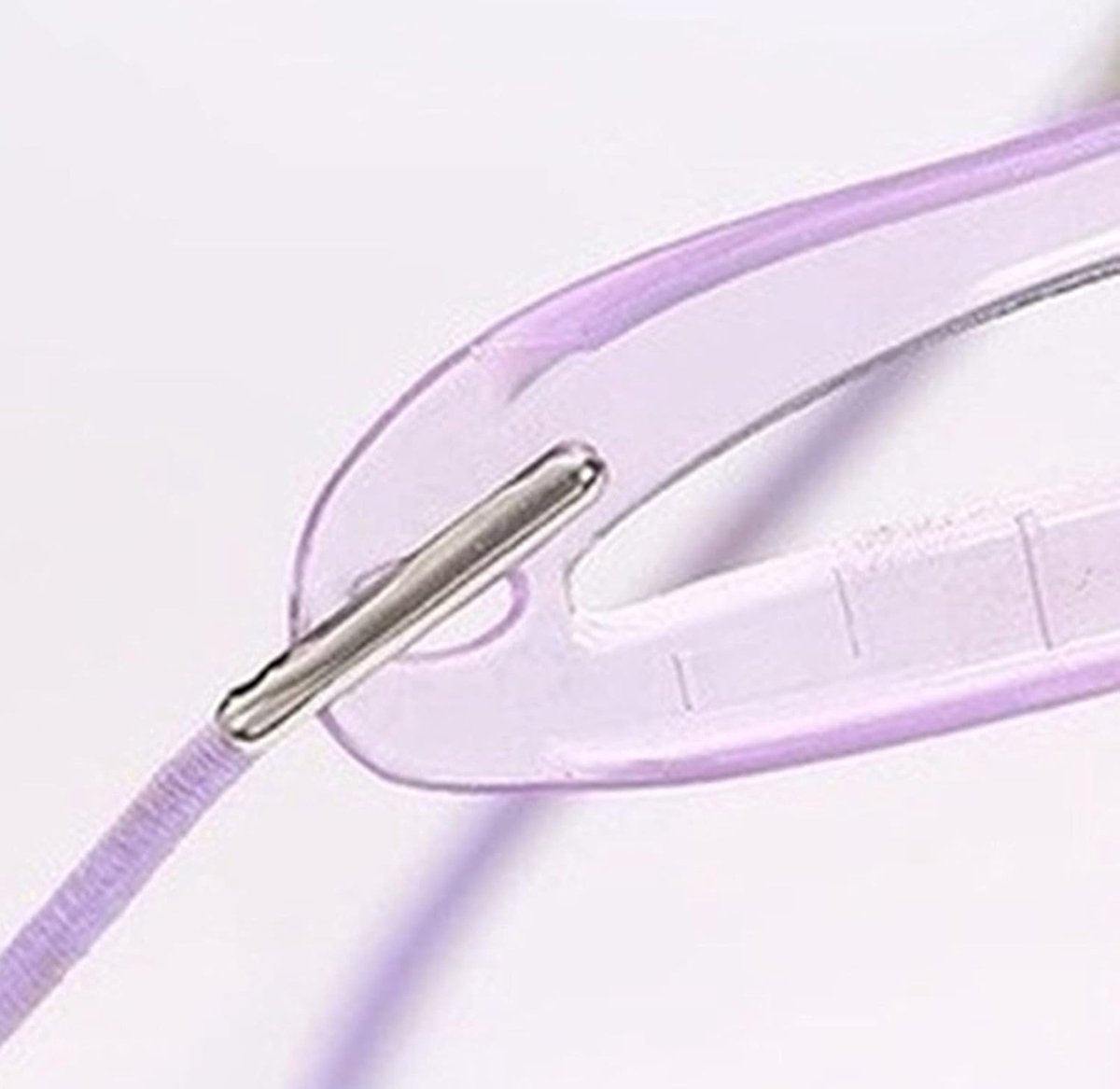 8 pieces - 8in1 Eyebrow stencil - eyebrow template - eyebrow stamp - make-up aid - purple - plastic - Practical