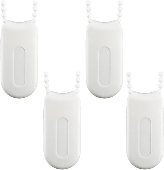 pieces - Pull cord handles - Cord knobs - for blinds and roller blinds - Blinds accessories - window decoration accessories - white - plastic - 3.8*7.9*1.9 cm - for wire diameter smaller than 10 mm