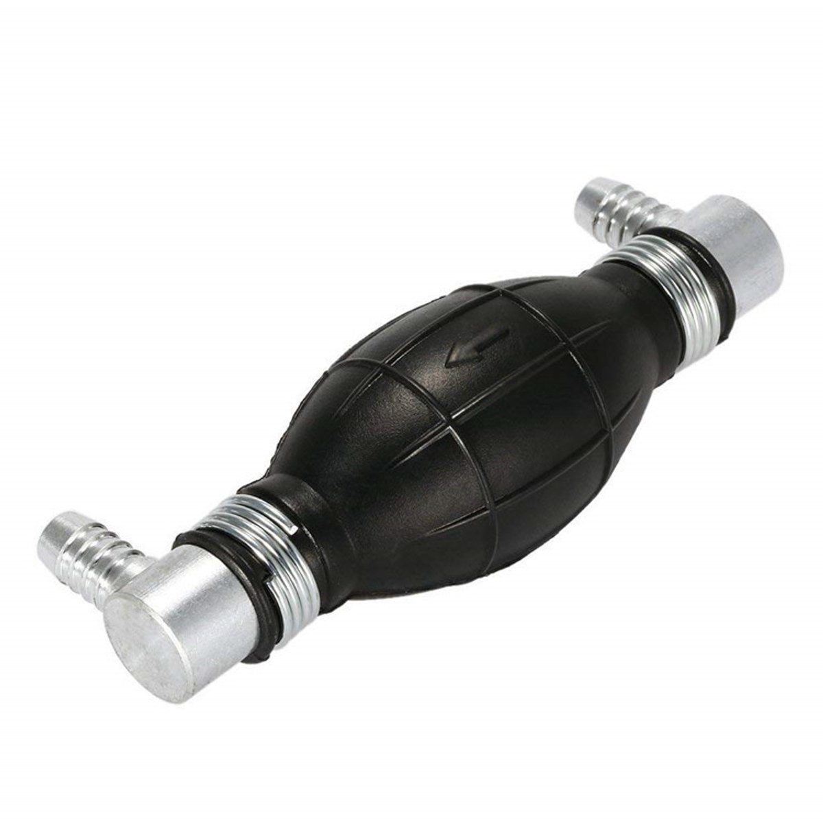 Siphon pump - Hand pump - Oil pump - Siphon pump - Fuel - One-way valve - For boat engine, camper, tractor, motorhome - Black - No hose