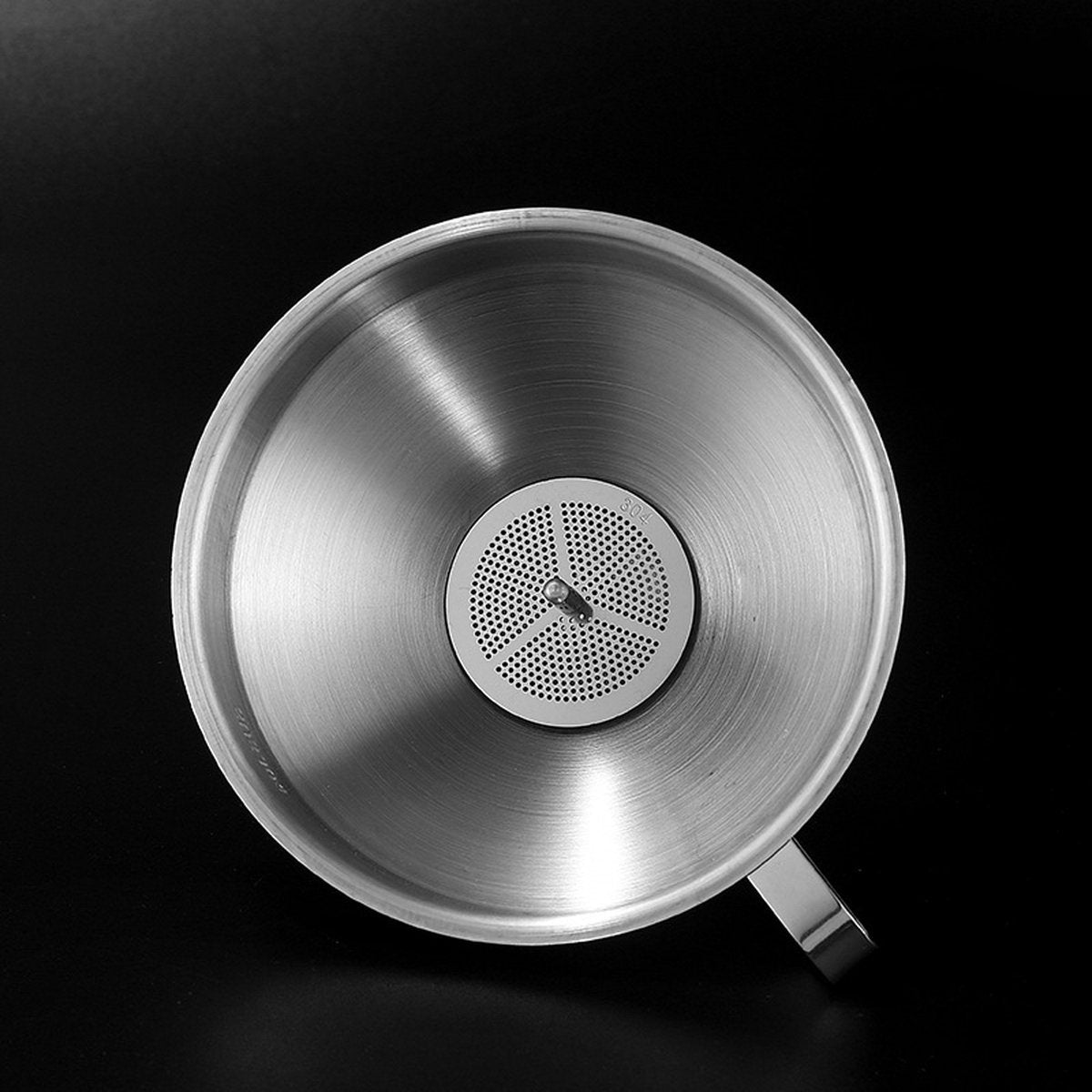 Funnel - Kitchen Funnels - Metal Filling Funnel - Filling Funnel - High Quality Funnel - Stainless Steel - Ø15 cm - Silver