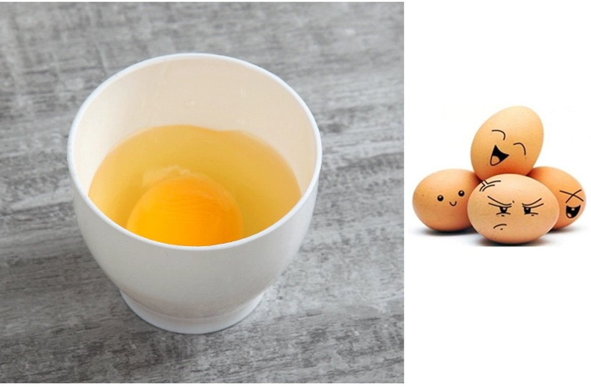 Egg Boiler - 2 Pieces - Microwave Egg Boiler - Egg Boiler - Portable Mini Fast Egg Boiling Cup - For Kitchen Breakfast - White